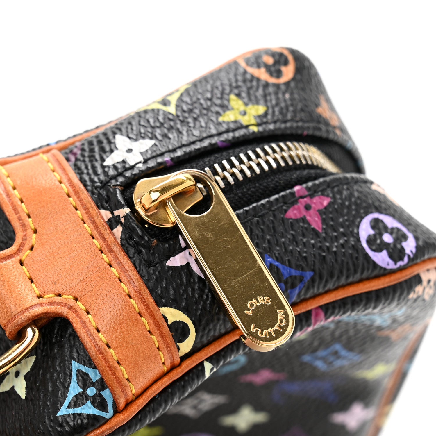 Louis Vuitton Monogram Multicolor Trousse Wapity Black 8 of 10