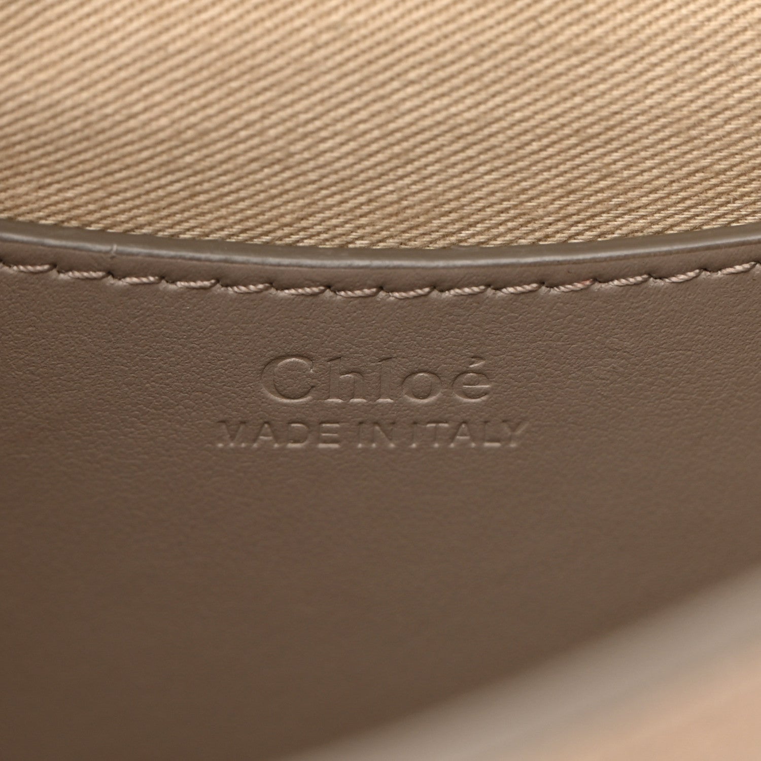 Chloe Calfskin Small Tess Bag Motty Grey 9 of 15