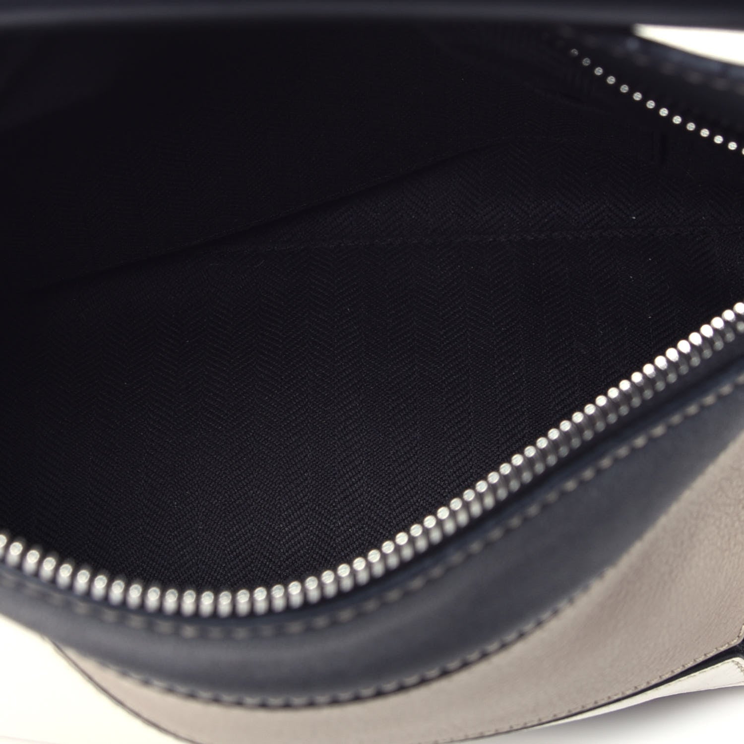 Loewe Calfskin Small Puzzle Bag Black Taupe 6 of 10