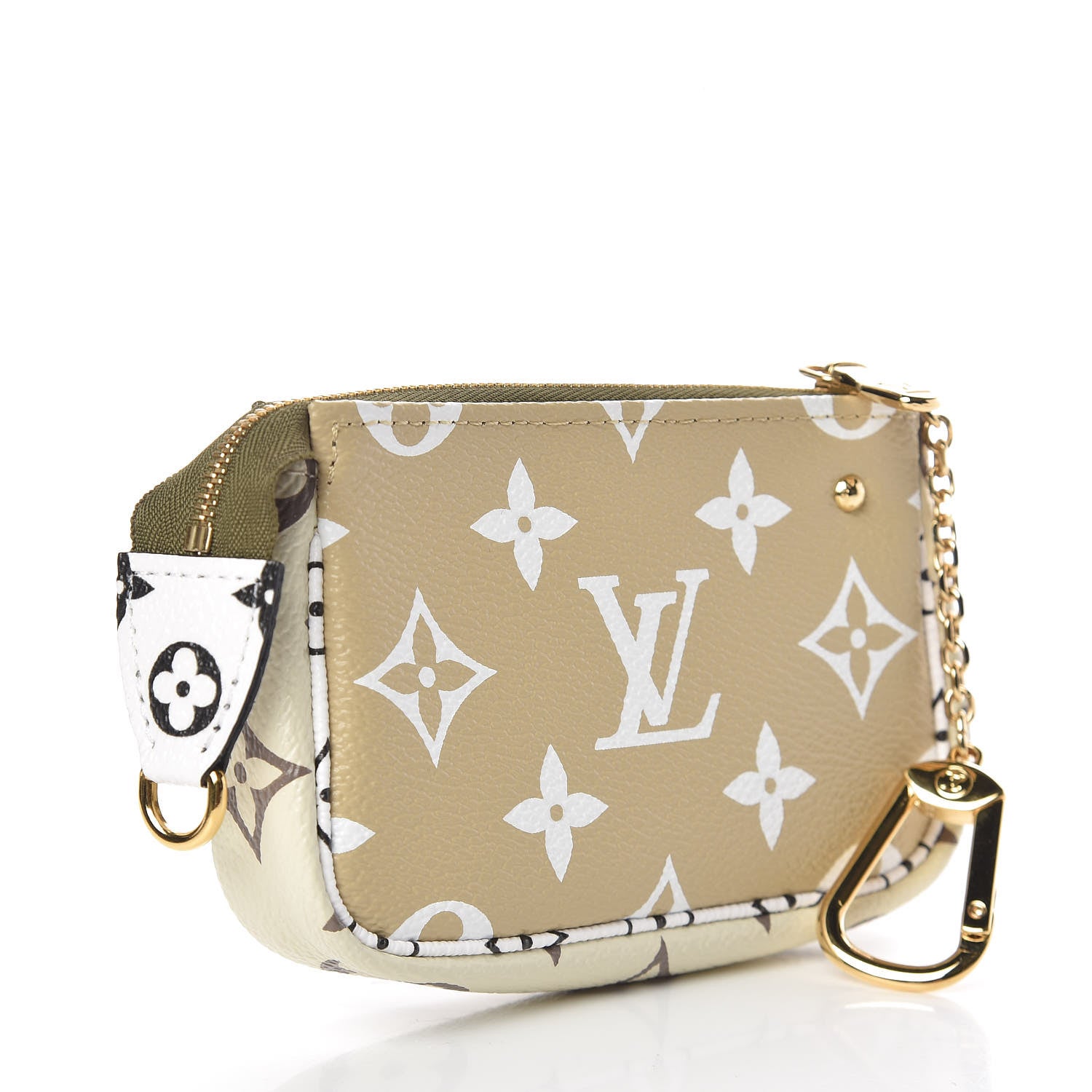 Louis Vuitton Monogram Giant Micro Pochette Accessories Kaki White 3 of 7