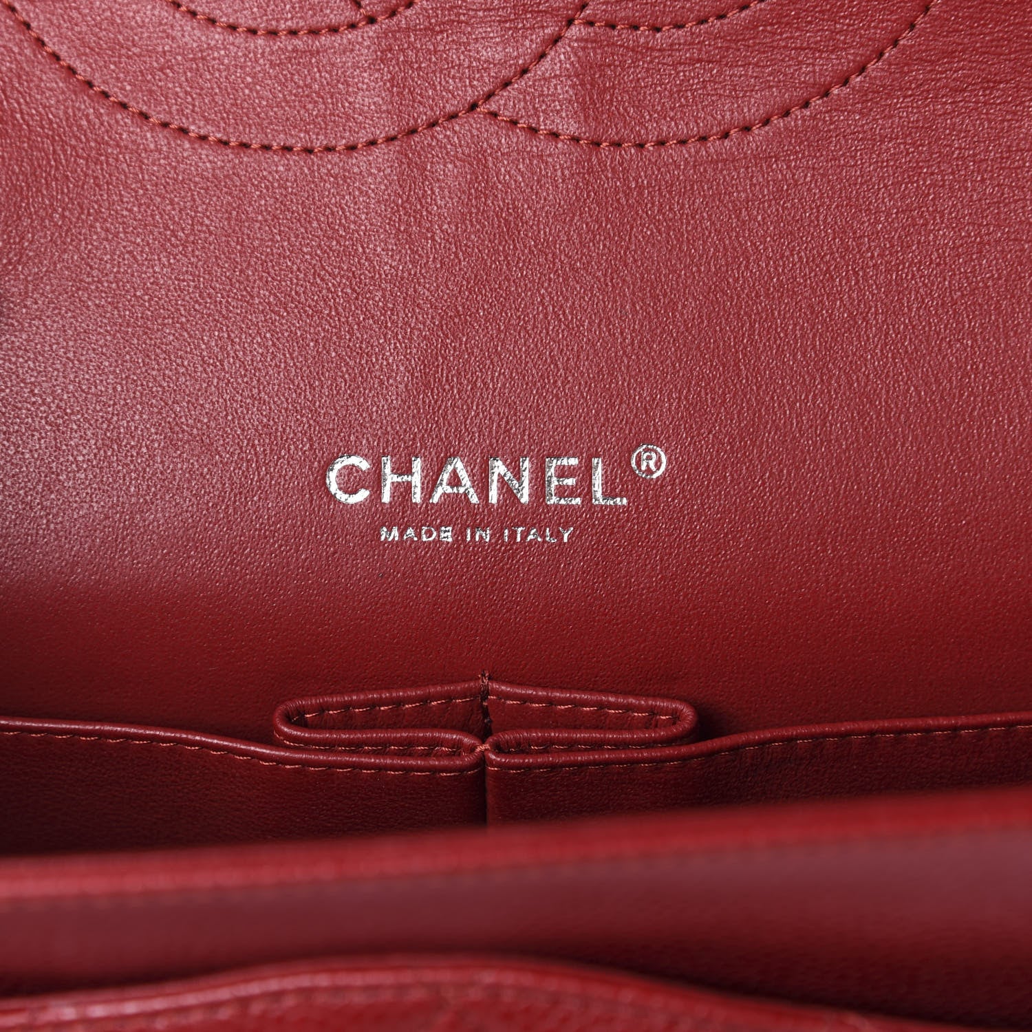 Chanel Caviar Quilted Maxi Double Flap Red 6 of 10