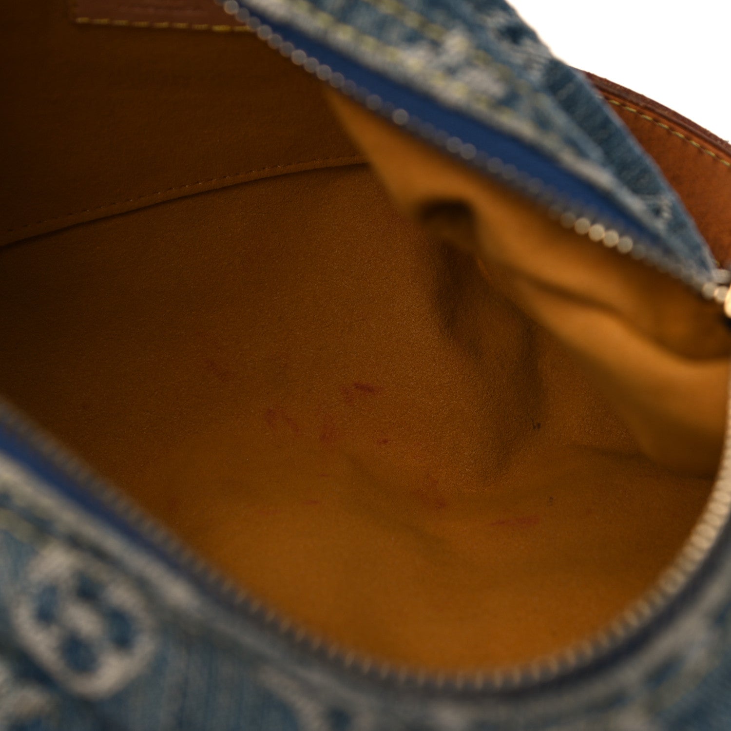 Louis Vuitton Monogram Denim Baggy PM Blue 5 of 14