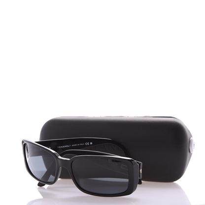 Chanel Camellia CC Sunglasses 5111 Black 7 of 7