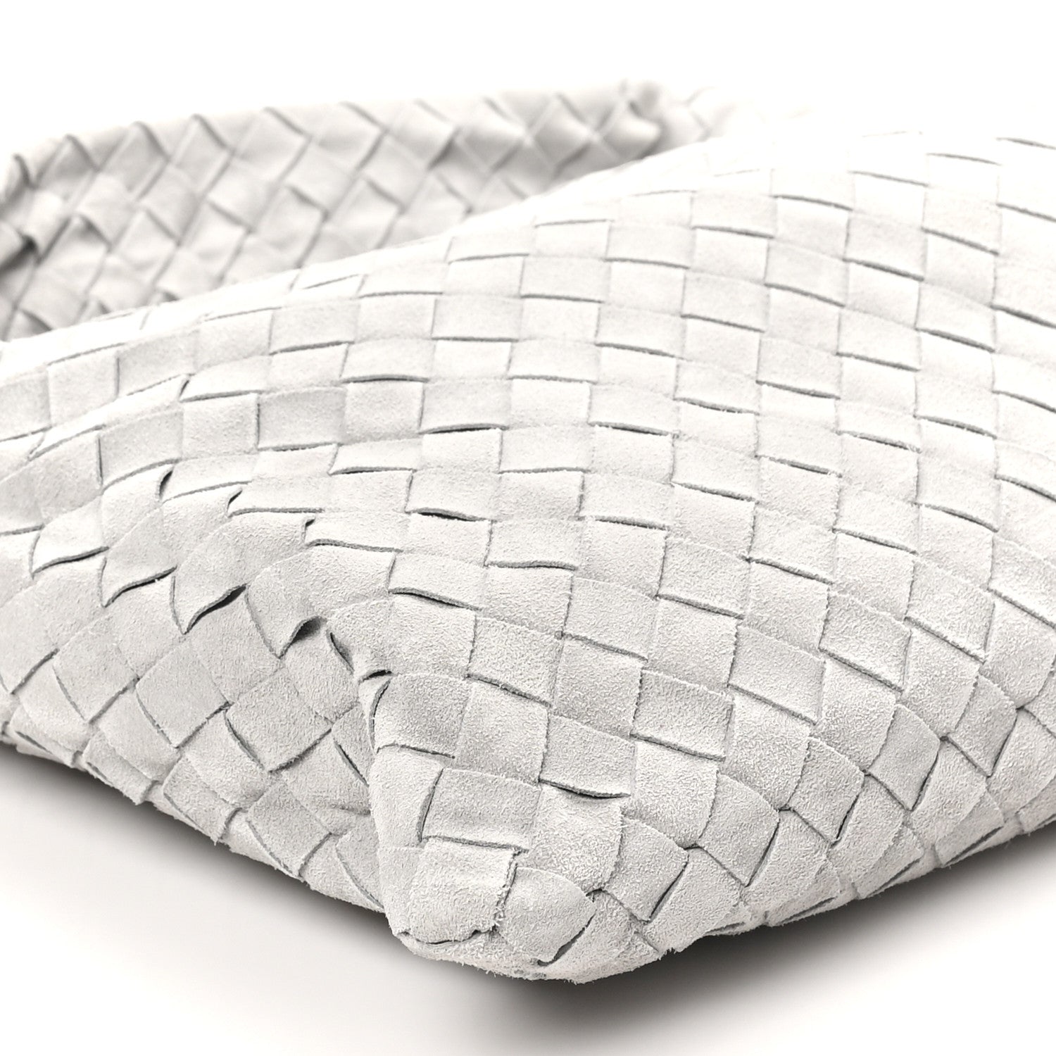 Bottega Veneta Suede Intrecciato Small Hop Sterling 8 of 9
