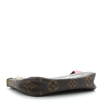 Louis Vuitton Monogram Illustre Mini Pochette Accessories Rose 4 of 9