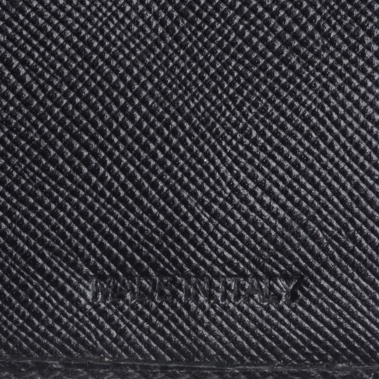 Prada Vitello Daino Compact Wallet Nero Black 9 of 10