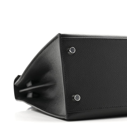 Hermes Epsom Kelly Sellier 28 Black 9 of 11