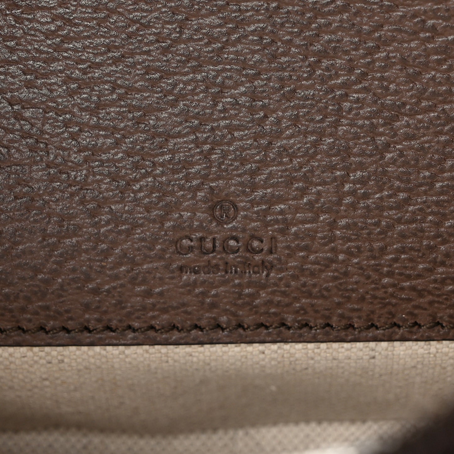 GG Supreme Monogram Web Mini Ophidia Bag Beige Ebony