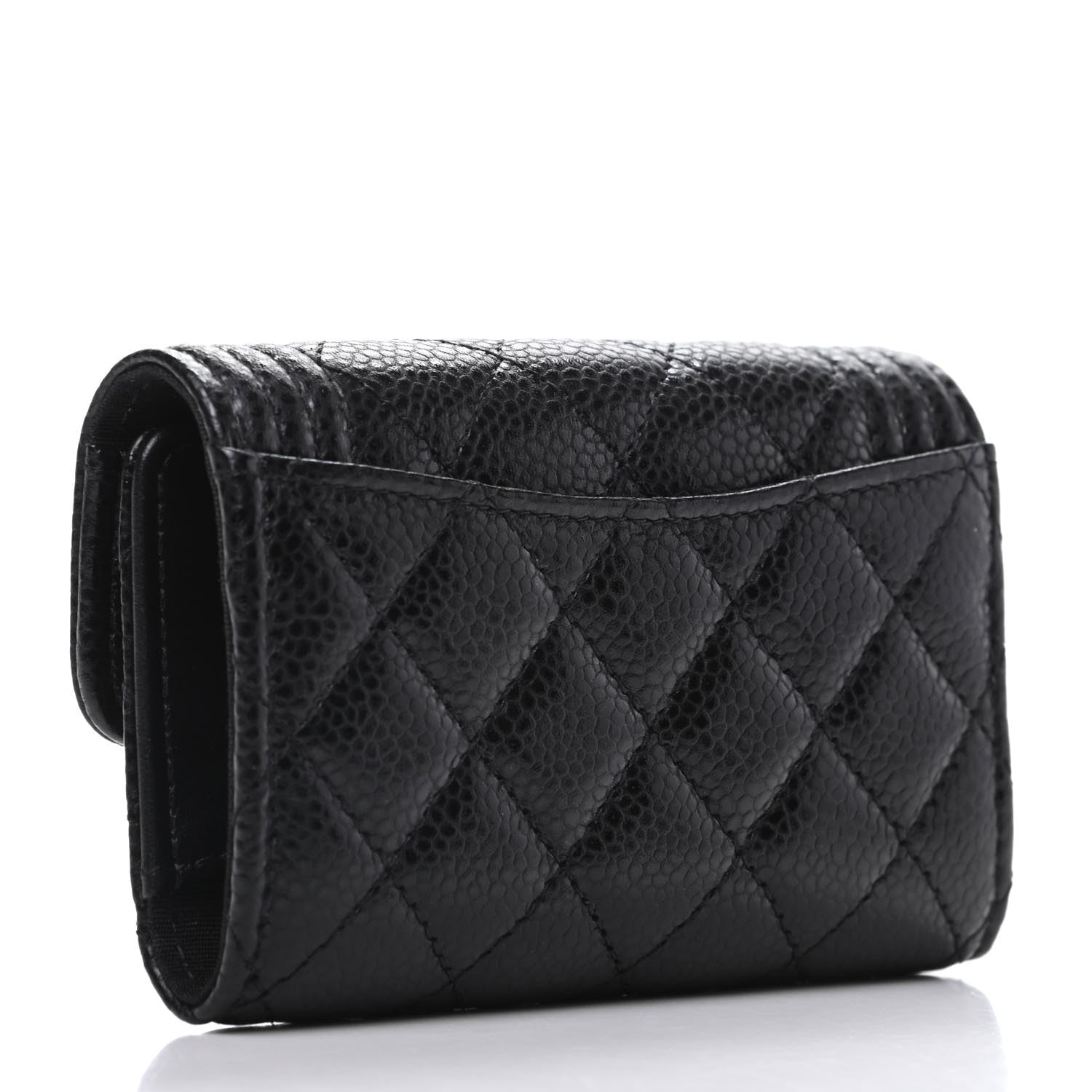 Chanel Caviar Quilted 4 Key Holder Boy Flap Black 3 of 11