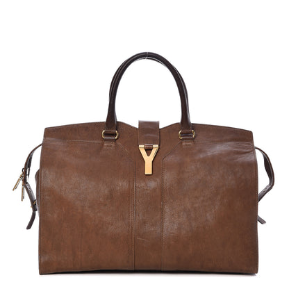 Saint Laurent Sheepskin Large Cabas ChYc Biscuit 1 of 26