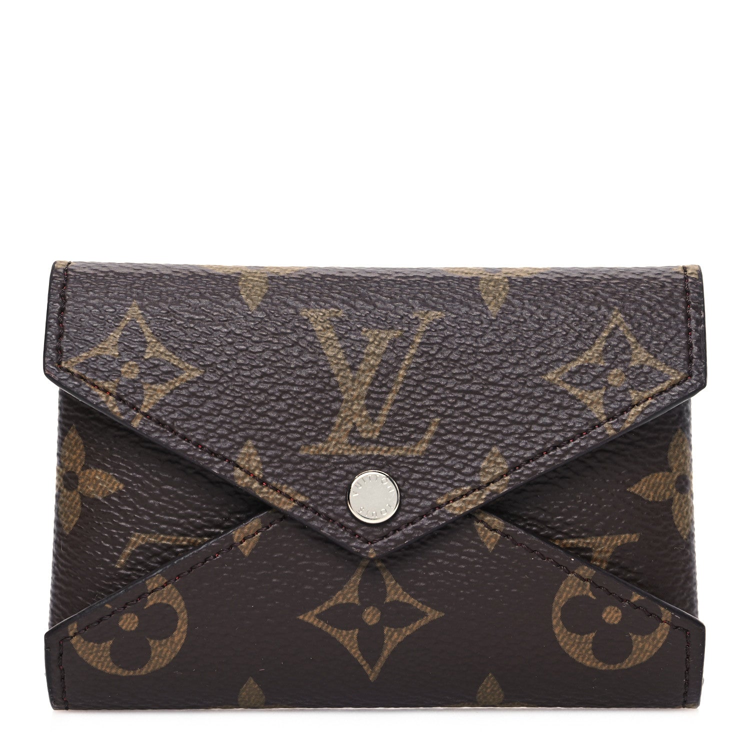 Louis Vuitton Monogram LV Colormania Kirigami Card Holder Sari Red 1 of 8
