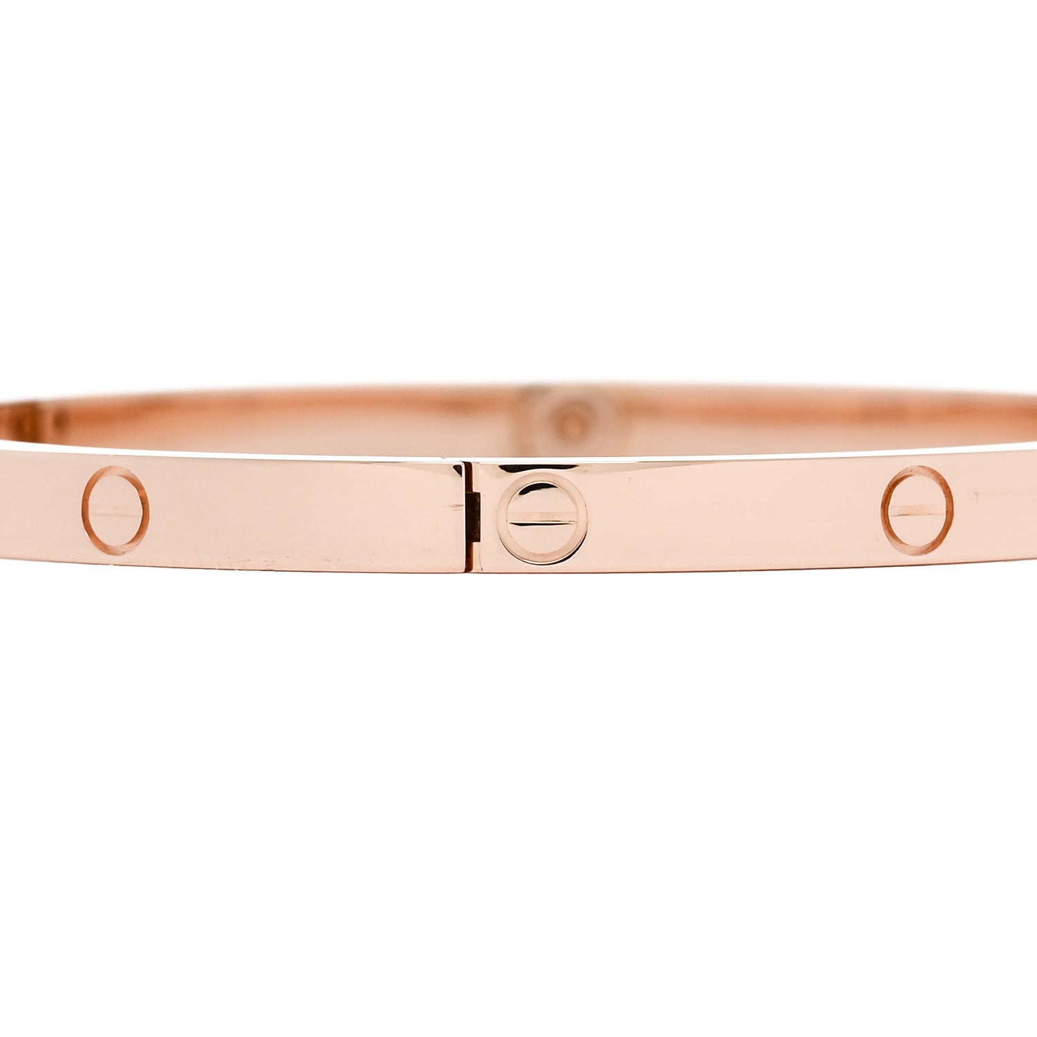 Cartier 18K Pink Gold Small LOVE Bracelet 16 5 of 8