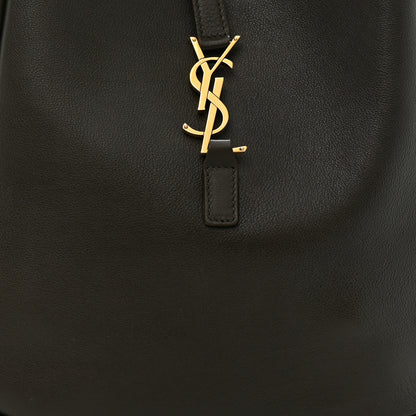 Saint Laurent Smooth Calfskin Small Le 5 A 7 Soft Hobo Light Musk 8 of 10