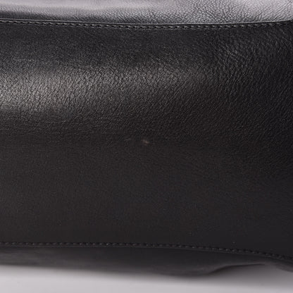 Prada Soft Calfskin Dome Sachel Black 15 of 15