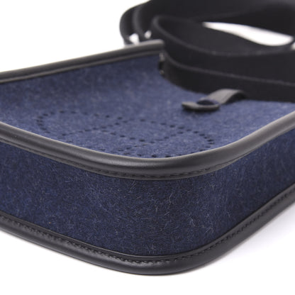 Hermes Feutre Swift Evelyne TPM Bleu Nuit Black 6 of 9