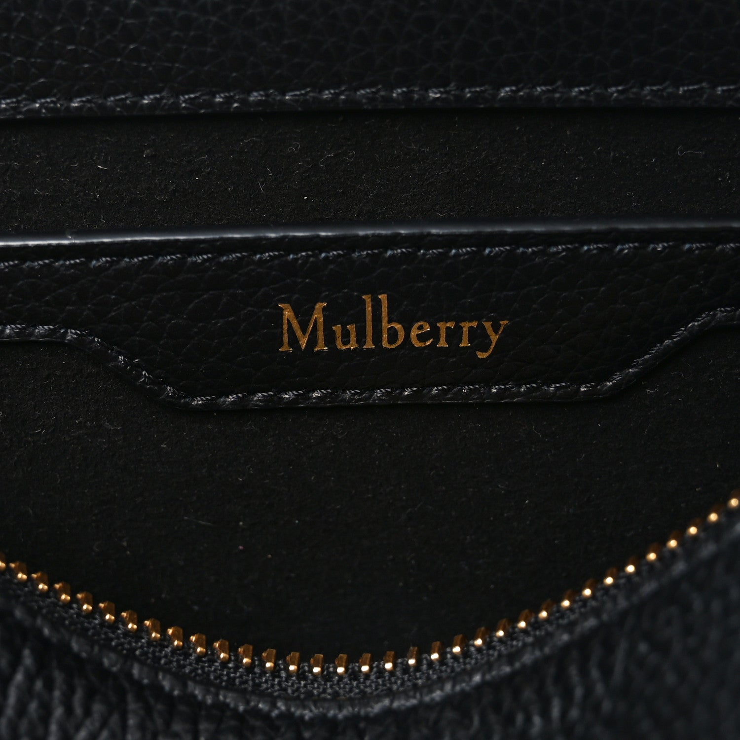 Mulberry Small Classic Grain Billie Crossbody Bag Black 6 of 9