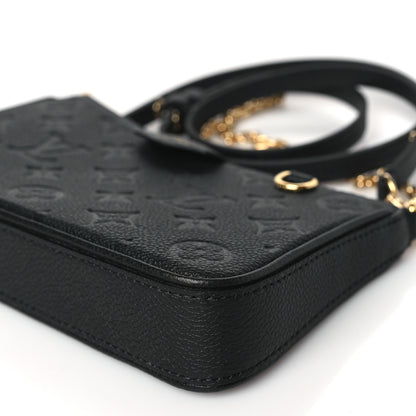 Louis Vuitton Empreinte Easy Pouch On Strap Black 9 of 10