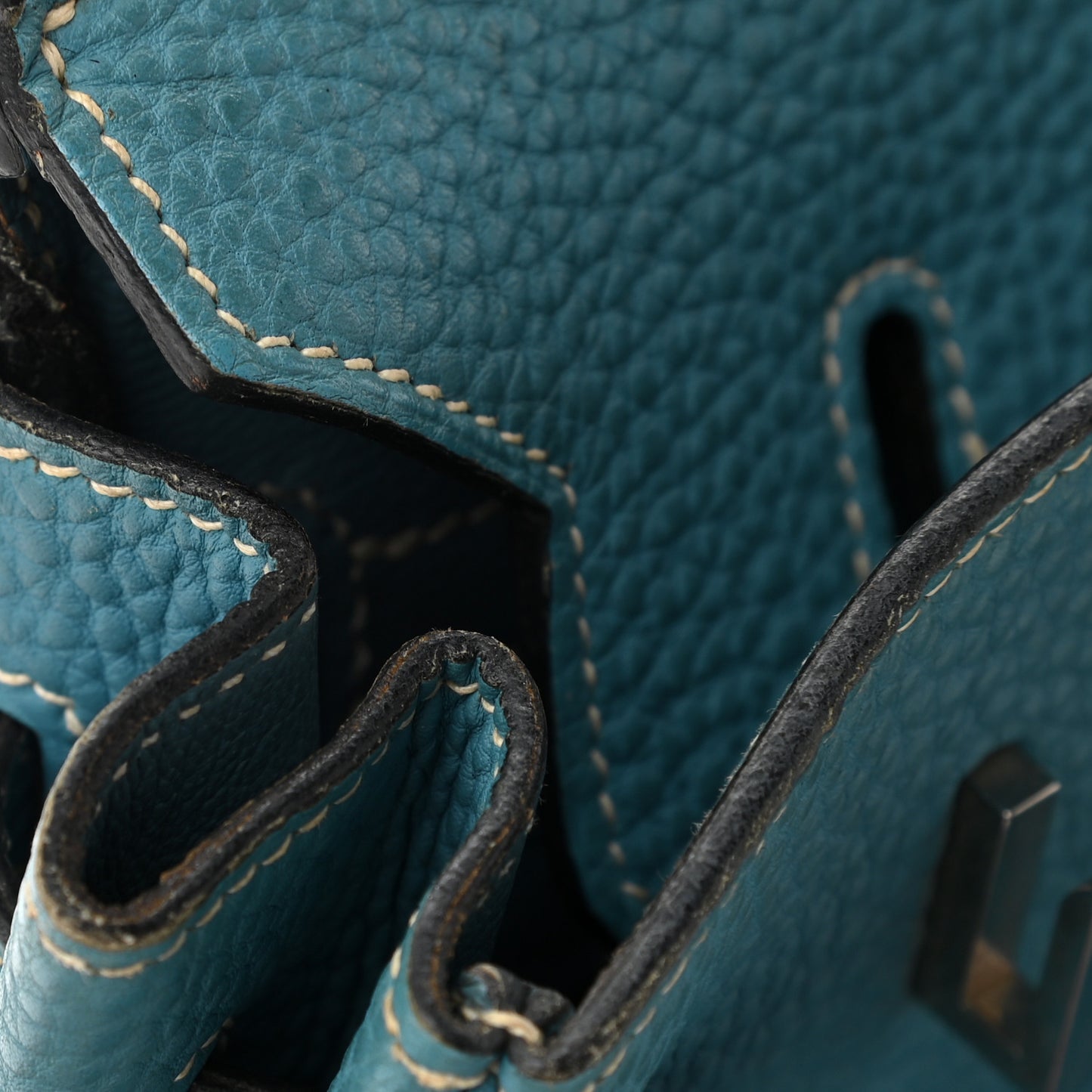 Togo Birkin 25 Blue Jean