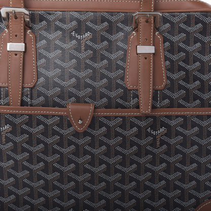 Goyard Goyardine Ambassade PM Briefcase Black Gold 9 of 9