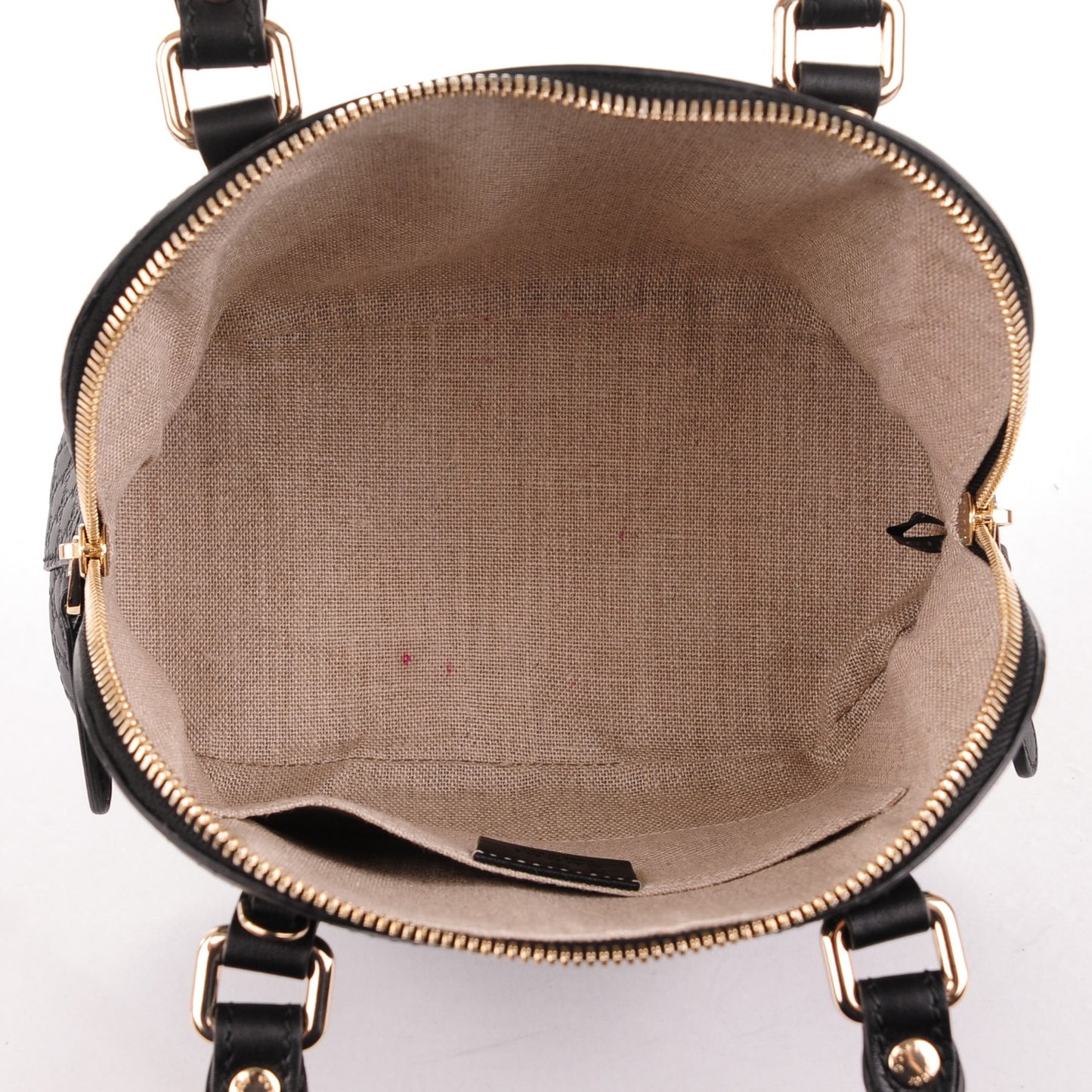 Microguccissima Mini Dome Bag Black
