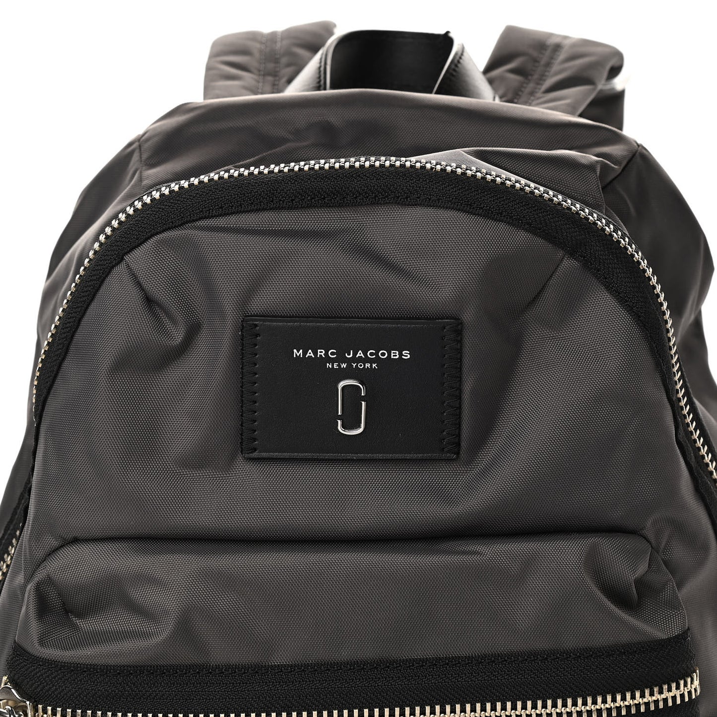 Nylon Biker Backpack Black