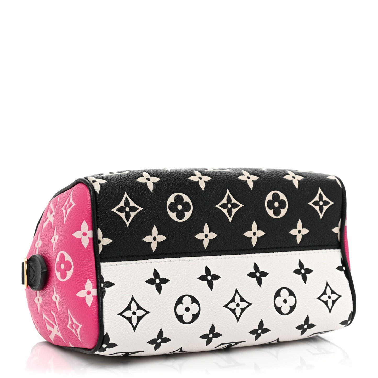 Empreinte Monogram Spring in the City Speedy Bandouliere 20 Black White Pink