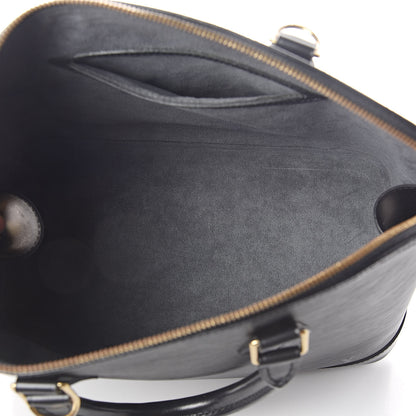 Louis Vuitton Epi Alma PM Black 6 of 9