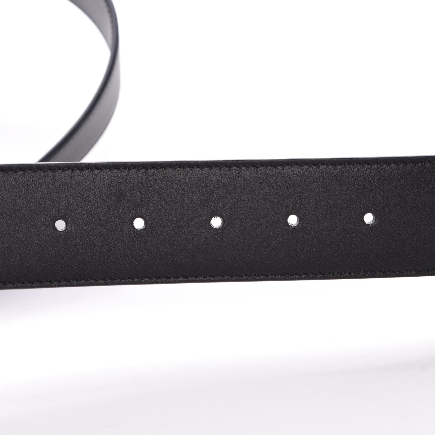 Gucci Calfskin Double G 40mm Belt 90 36 Black 5 of 6