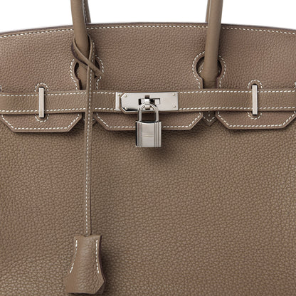 Hermes Togo Birkin 30 Etoupe 10 of 11