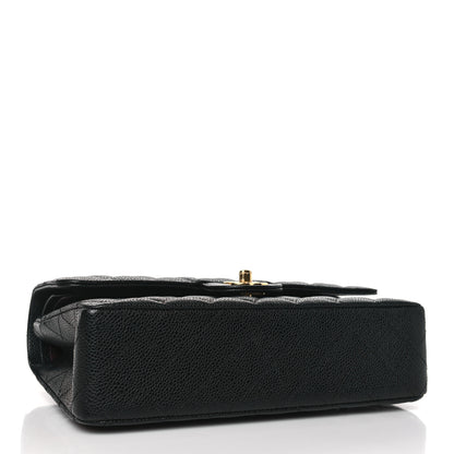 Chanel Caviar Quilted Medium Double Flap Black 4 of 10