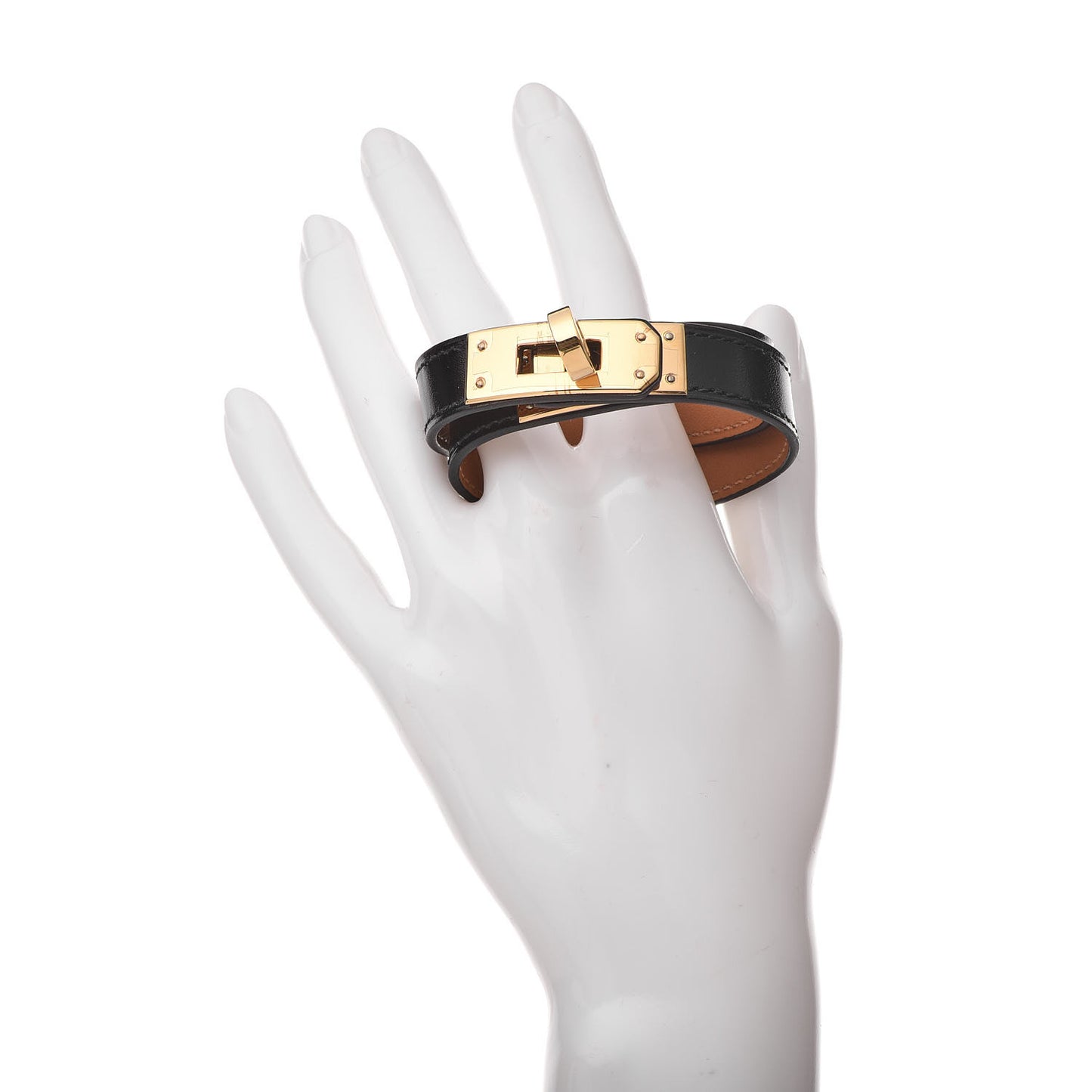 Box Kelly Double Tour Bracelet T2 Black