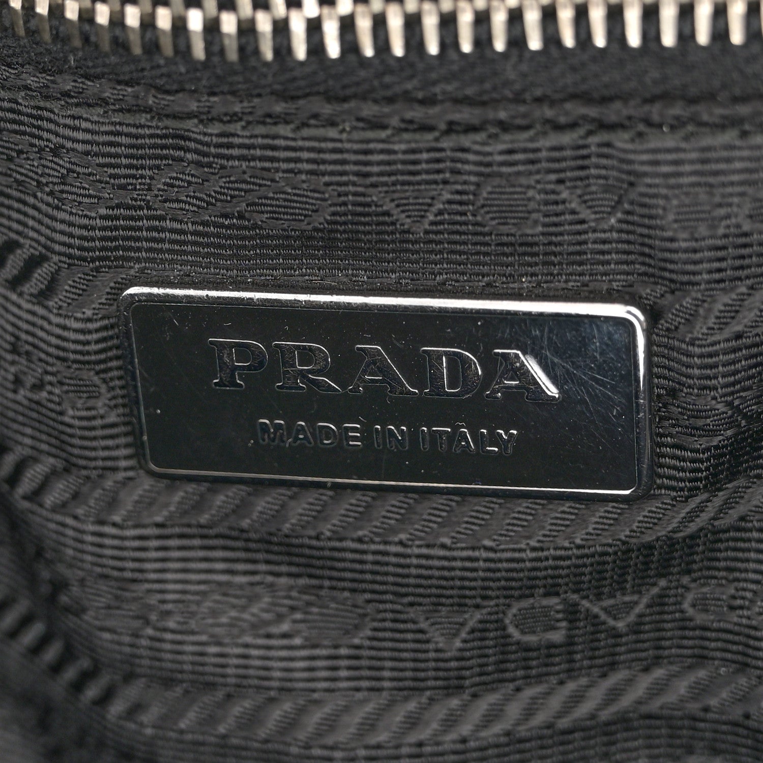 Prada Tessuto Nylon Gaufre Tote Black 6 of 17