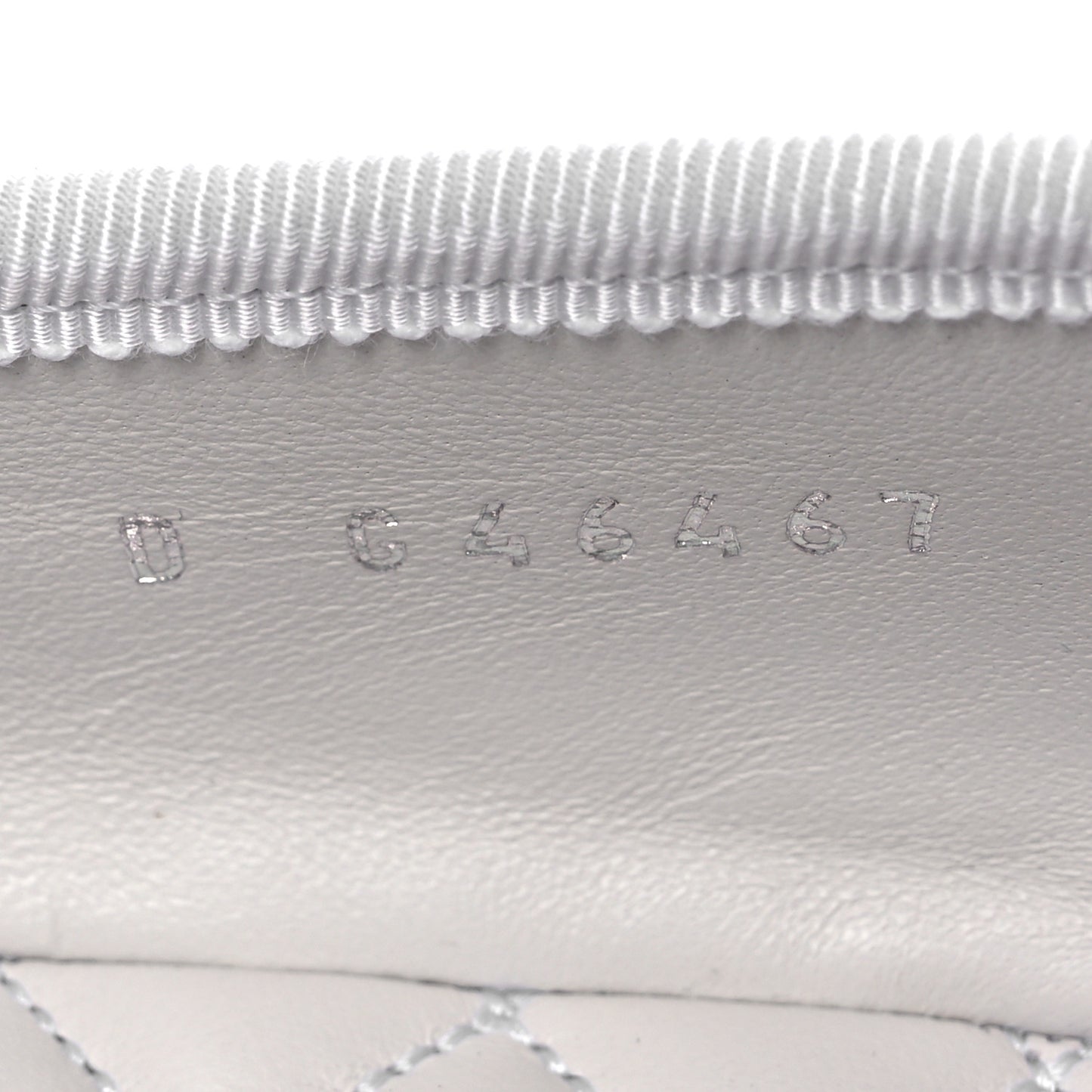 Lambskin Mary Jane Flats 36.5 White