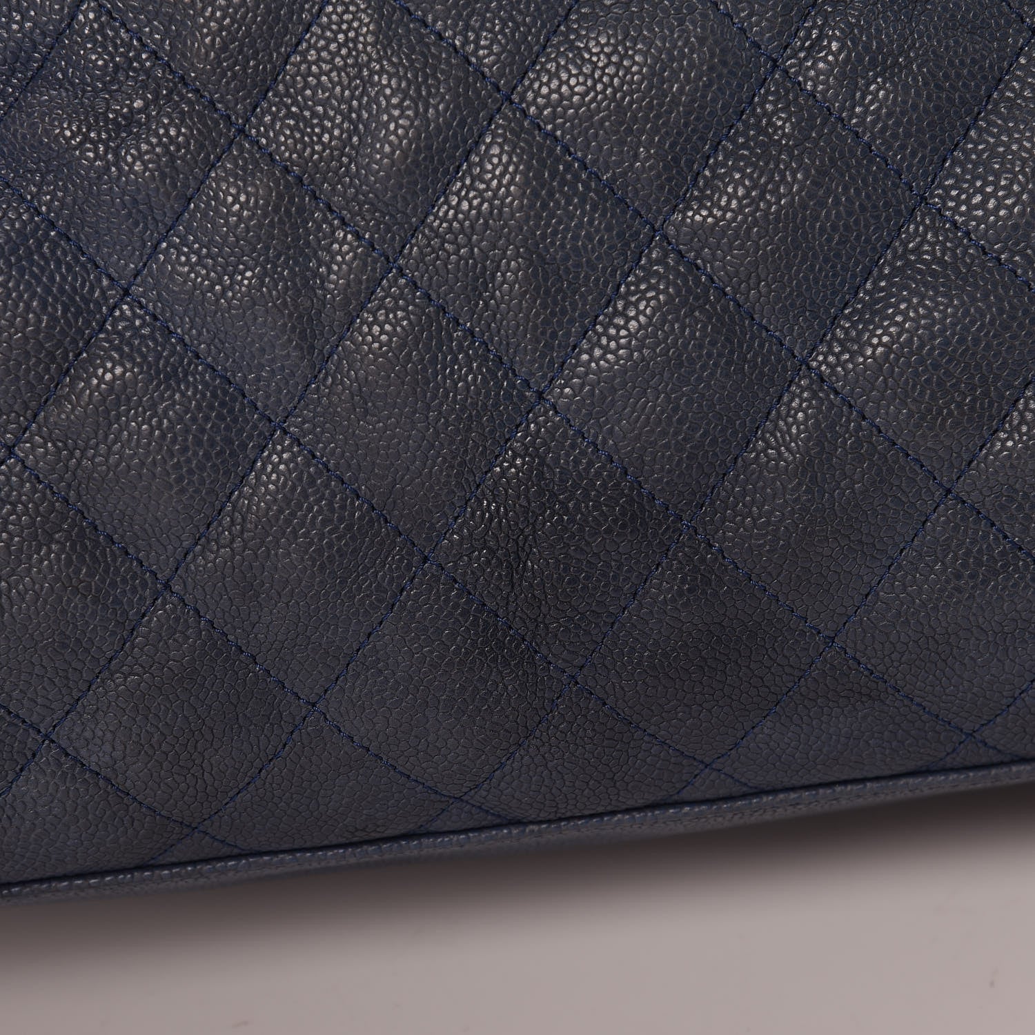 Chanel Caviar Quilted French Riviera Hobo Blue 14 of 17