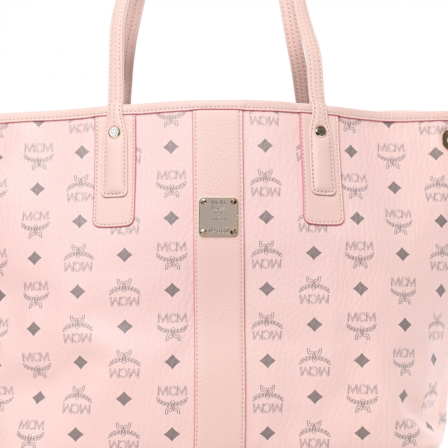 Visetos Medium Liz Reversible Shopper Tote Powder Pink