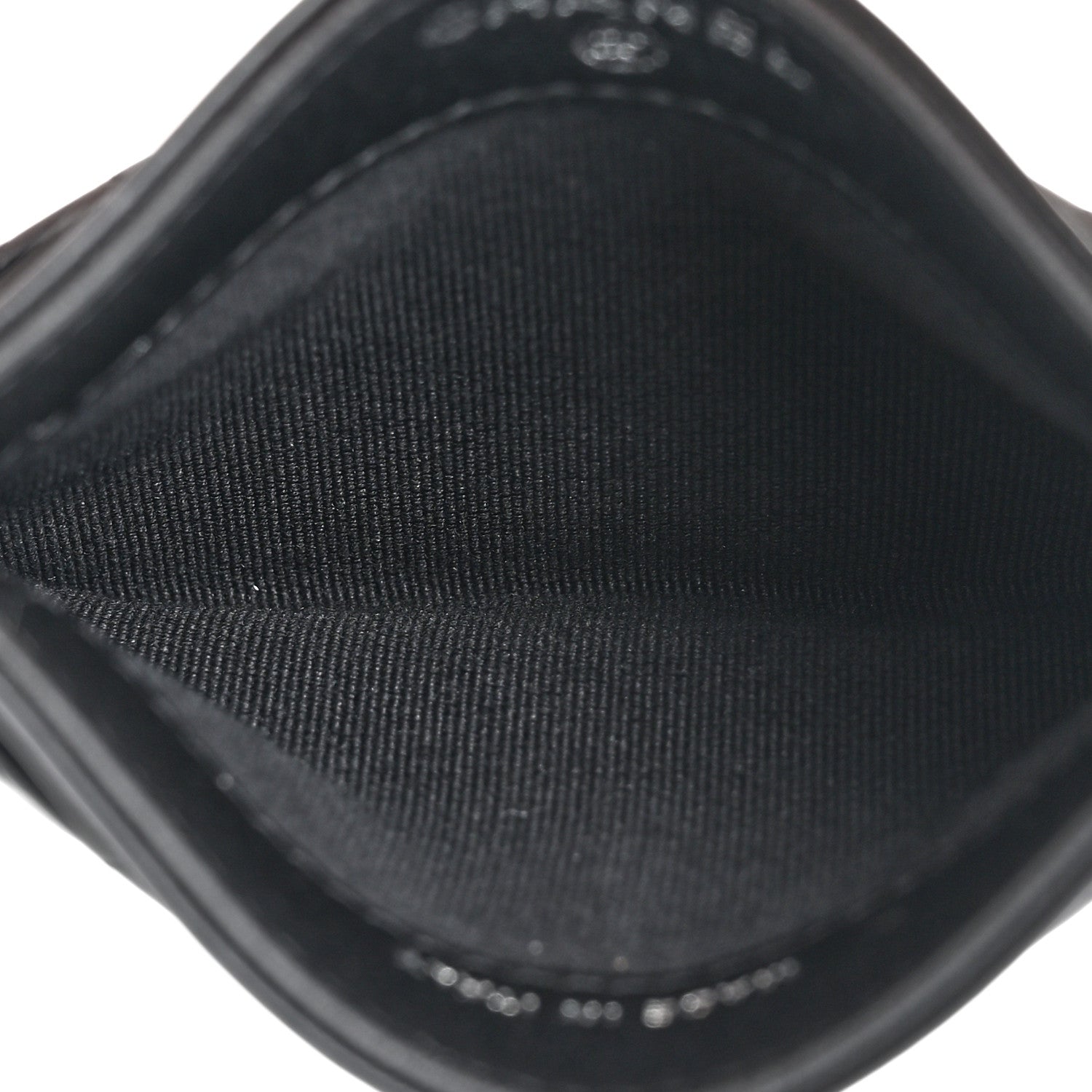Chanel Lambskin Quilted Card Holder So Black 5 of 11