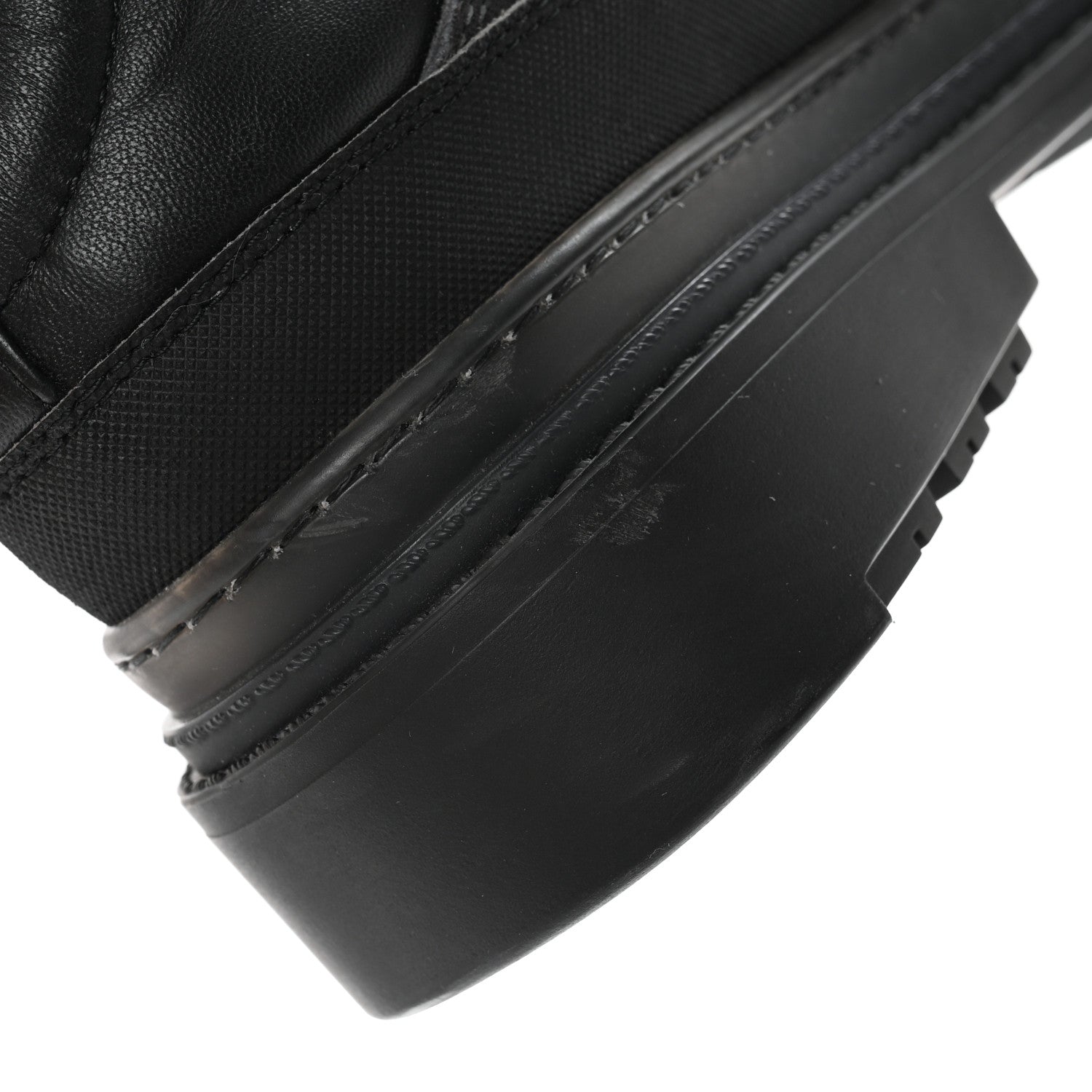 Chanel Lambskin Shearling Suede CC High Lace Up Boots 38 Black 24 of 27