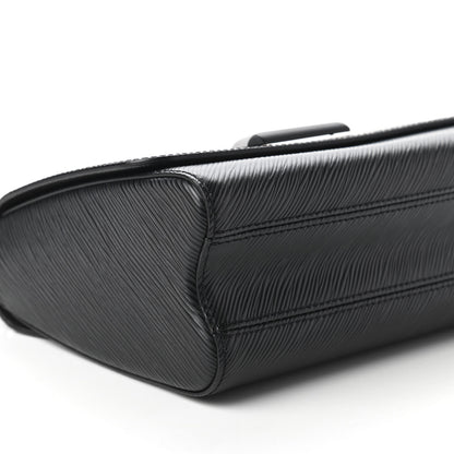 Louis Vuitton Epi Twist Shoulder Bag MM Matte Black 6 of 11