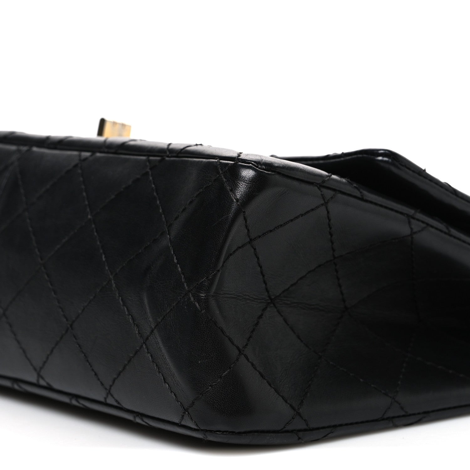 Chanel Aged Calfskin Quilted 2.55 Reissue 226 Flap Black 9 of 9