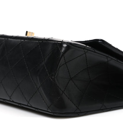 Chanel Aged Calfskin Quilted 2.55 Reissue 226 Flap Black 9 of 9