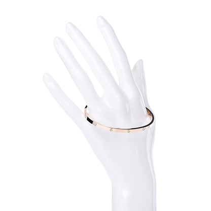 Cartier 18K Pink Gold Small LOVE Bracelet 19 2 of 4