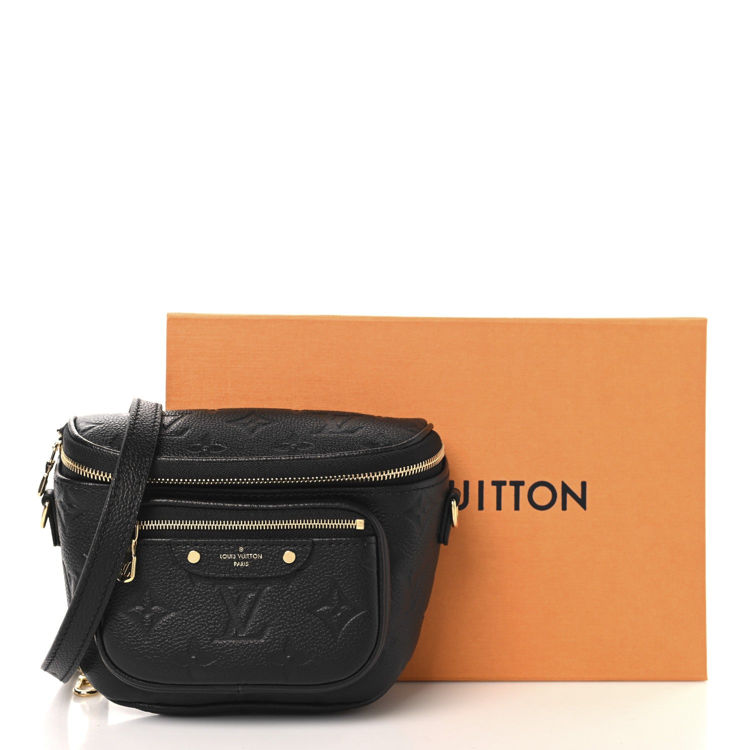 Louis Vuitton Empreinte Mini Bumbag Black 10 of 10