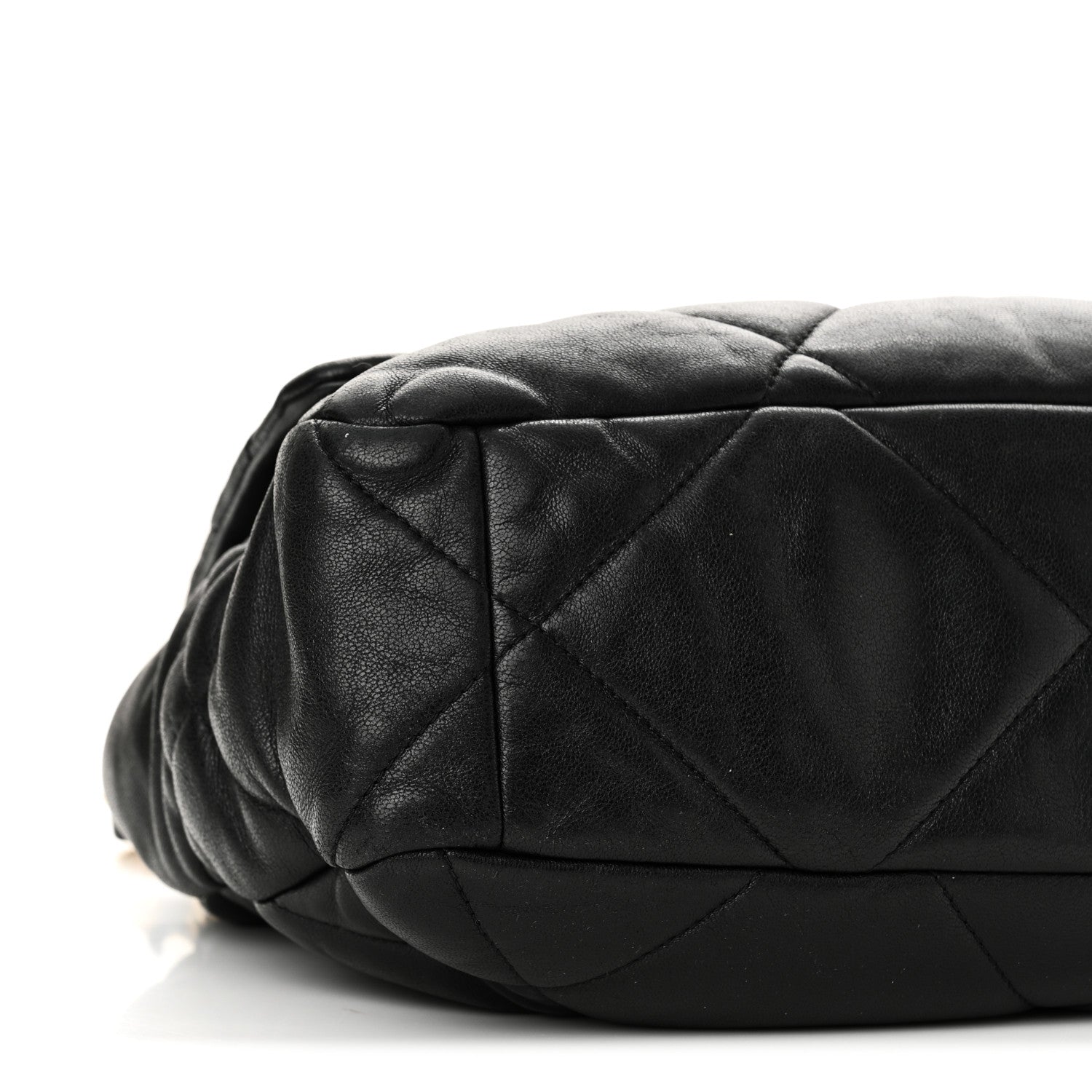 Chanel Lambskin Quilted Large Chanel 19 Flap Black 17 of 18