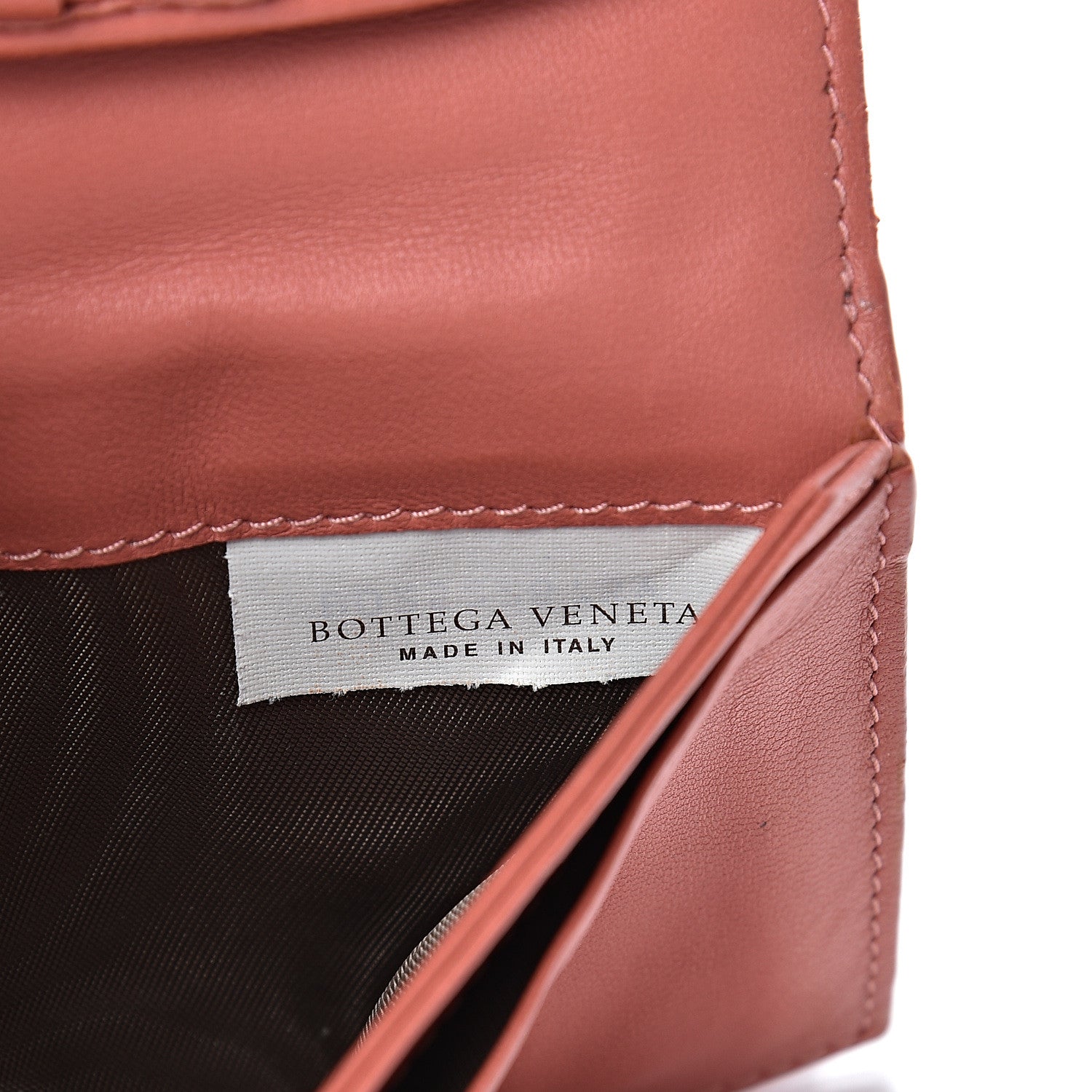 Bottega Veneta Nappa Intrecciato Continental Snap Wallet Pompei 7 of 15