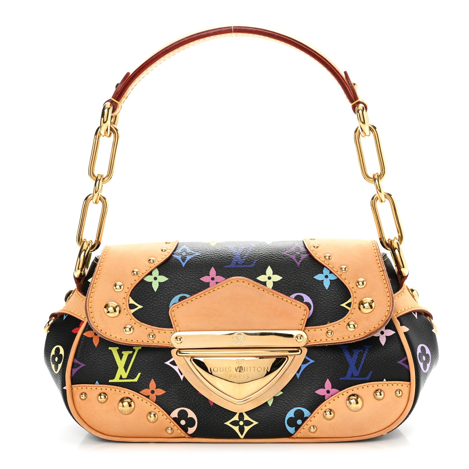 Louis Vuitton Monogram Multicolor Marilyn Black 1 of 12