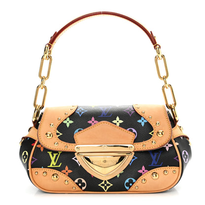 Louis Vuitton Monogram Multicolor Marilyn Black 1 of 12