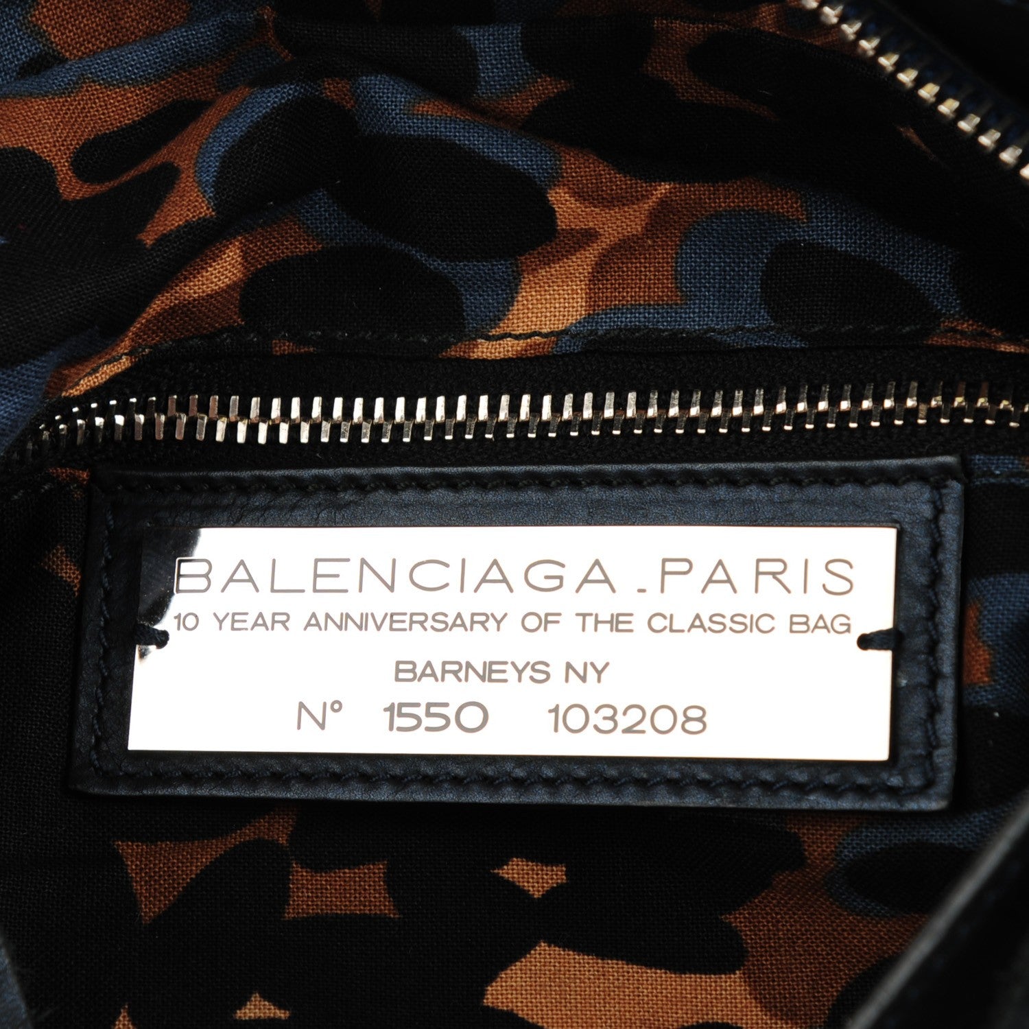 Balenciaga Iridescent Agneau Classic Hardware First Bleu Mineral 7 of 8