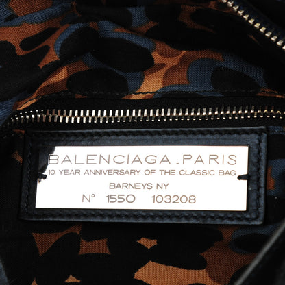 Balenciaga Iridescent Agneau Classic Hardware First Bleu Mineral 7 of 8