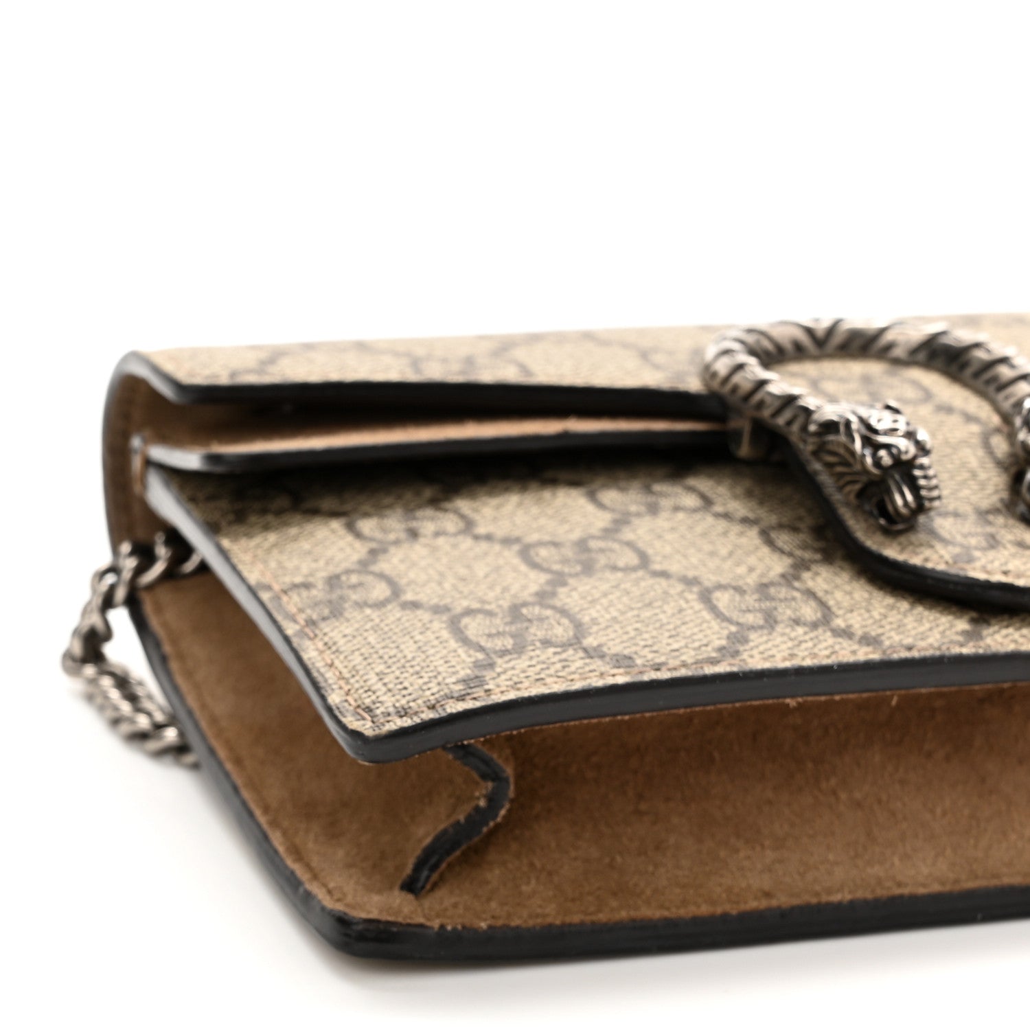 Gucci GG Supreme Monogram Super Mini Dionysus Shoulder Bag Taupe 8 of 11