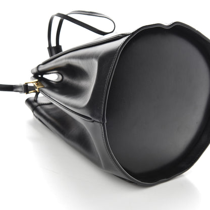 Saint Laurent Smooth Calfskin Medium Talitha Bucket Bag Black 6 of 10